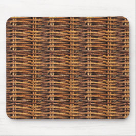Wicker Basket Mönster Musmatta