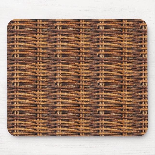 Wicker Basket Mönster Musmatta (Framsidan)