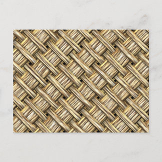 Wicker Basket Vykort
