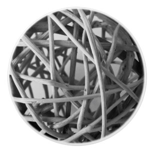 Wicker Boll Rustic Knopp
