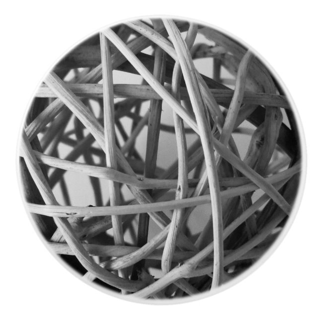 Wicker Boll Rustic Knopp (Framsidan)