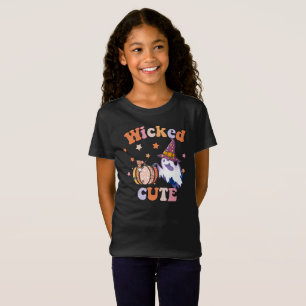 Wicker Cute Ghost Halloween T Shirt