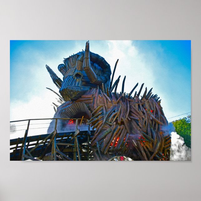Wicker Man Statue | Alton Torn Resort Poster (Framsidan)