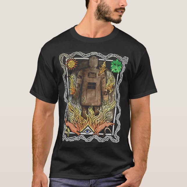 Wicker Man T Shirt (Framsida)