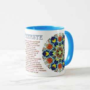 Wicker-namn Mugg