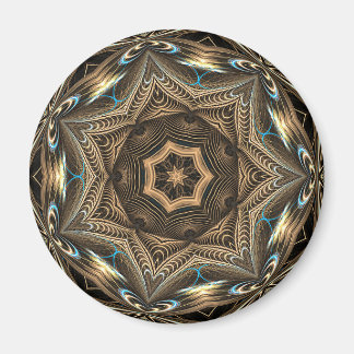 Wicker Star Mandala ・ Magnet