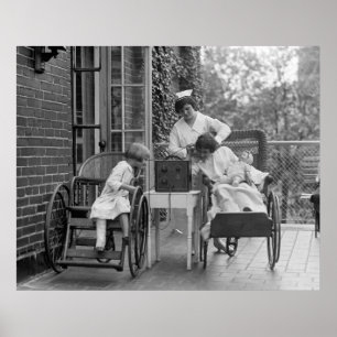 Wicker Wheelstolar, 1920-talet Poster