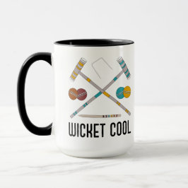 Wicket Coola Funny Croquet Players ( krokvetspelar Mugg