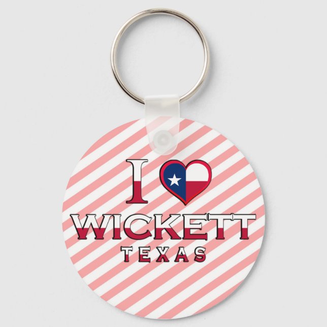 Wickett, Texas Nyckelring (Framsida)