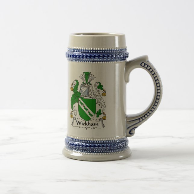 Wickham vapensköld Stein - familjvapensköld Sejdel (Höger)