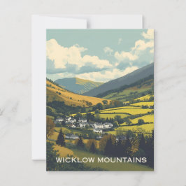 Wicklow Mountains Ireland Vykort