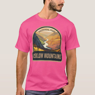 Wicklow Mountains National Park Ireland Travel Art T Shirt
