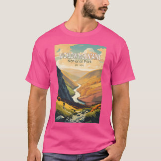 Wicklow Mountains National Park Ireland Travel Art T Shirt