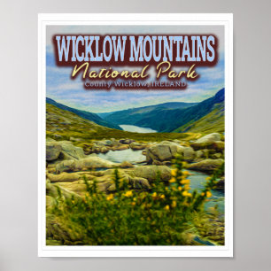 WICKLOW MOUNTAINS NATIONAL PARK - WICKLOW IRLAND POSTER