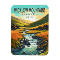 Wicklow Mountas National Park Ireland River Art