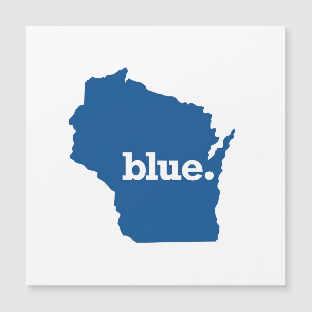 WICONSIN BLUE STATE (Framsida)