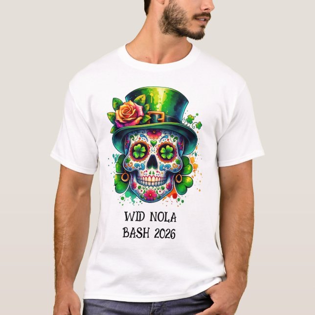 Wid Nola Bash T-Shirt - White (Framsida)