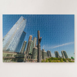 Wide ängel view of the jay, Toronto, Kanada Pussel
