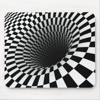 WIDE CHECKERED VORTEX Optical Illusion Musmatta