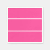 Wide Sporty Bold Bright Candy Rosa White Rand