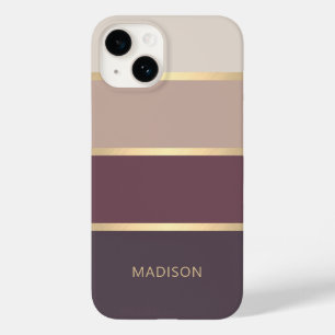 Wide Stripe Modern Monogram Namn