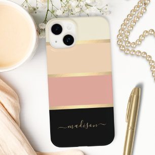 Wide Stripe Modern Script Namn