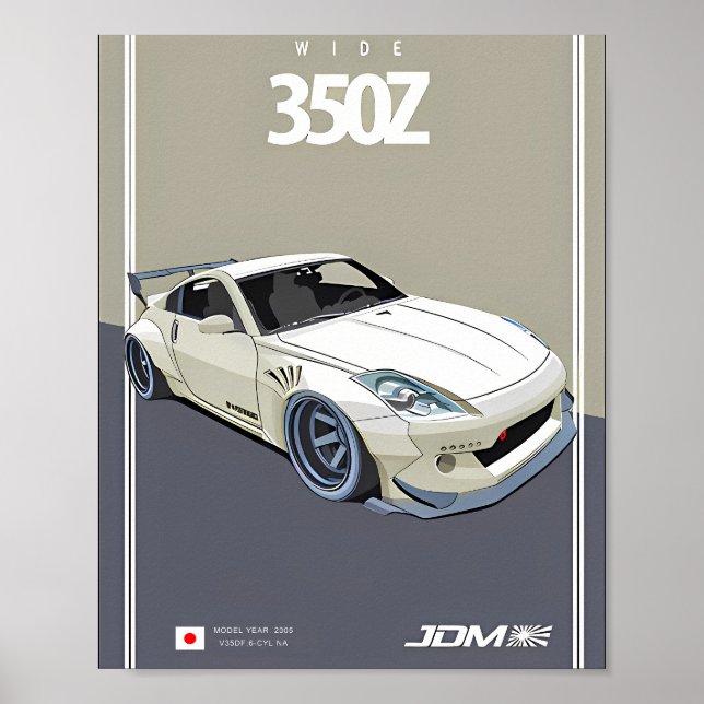 Widebody Z33 Poster (Framsidan)