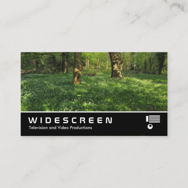 Widescreen 0439 - Vår i Skogen Visitkort (Framsida)