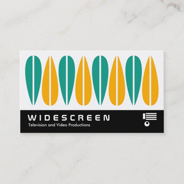 Widescreen 0450 - Retro Lövs 01 Visitkort (Framsida)