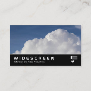 Widescreen 0527 - Cumulus Cloud Visitkort