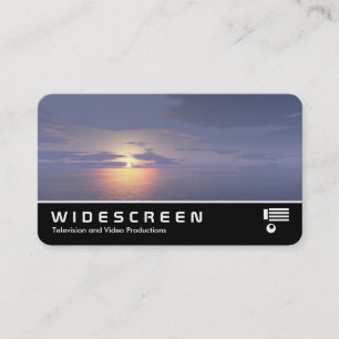 Widescreen 0529 - Soluppgång/solnedgång Visitkort