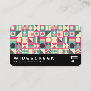 Widescreen 0539 - Abstrakter 110419 Visitkort