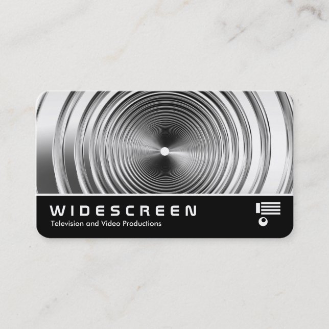 Widescreen 0543 - Lång Vår-B&W Visitkort (Framsida)