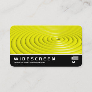 Widescreen 0552 - Ringar - Gult Visitkort