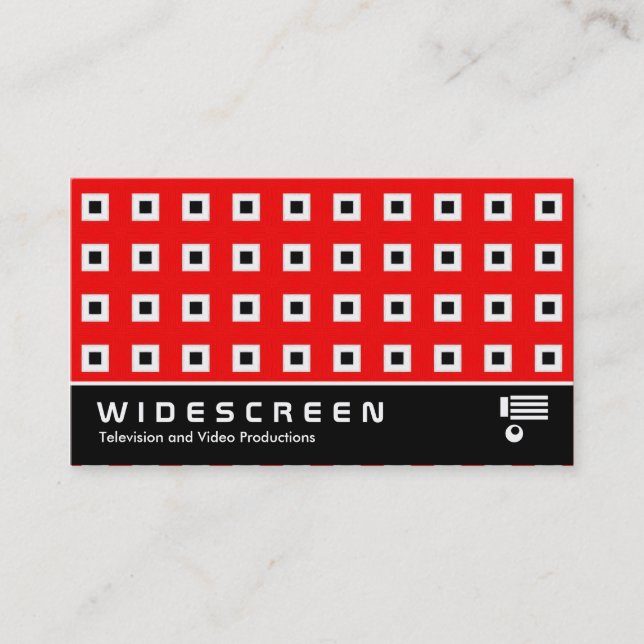 Widescreen 125 kvadrerar visitkort (Framsida)