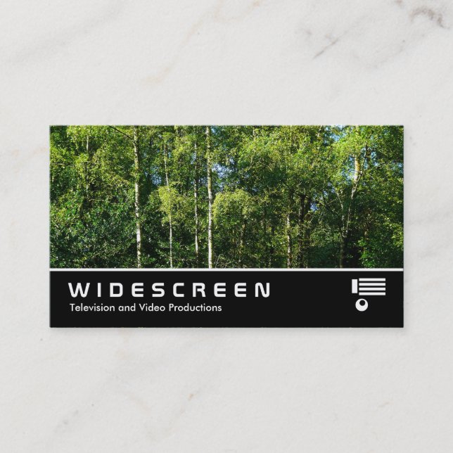 Widescreen 143 - Silver Birch Visitkort (Framsida)