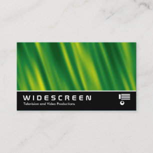 Widescreen 150 - Grönt-kaskad Visitkort