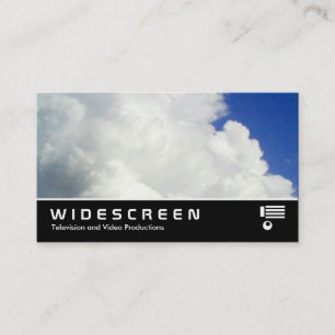 Widescreen 158 - Cumulous moln Visitkort