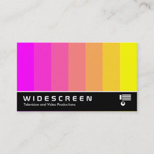 Widescreen 159 - Färg-blandning - Magenta till Gul Visitkort