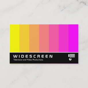 Widescreen 161 - Färg-blandning - gula till Magent Visitkort