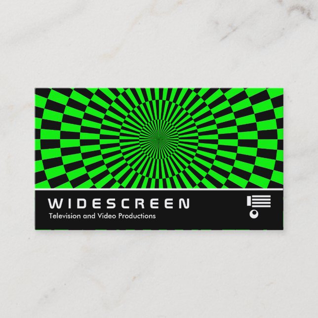 Widescreen 181 - Op Art Visitkort (Framsida)