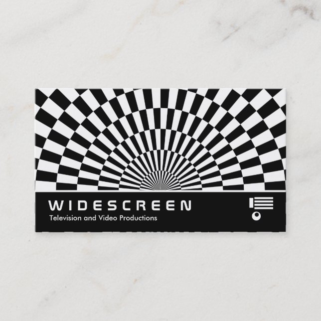 Widescreen 190 - Art Deco 01 Visitkort (Framsida)