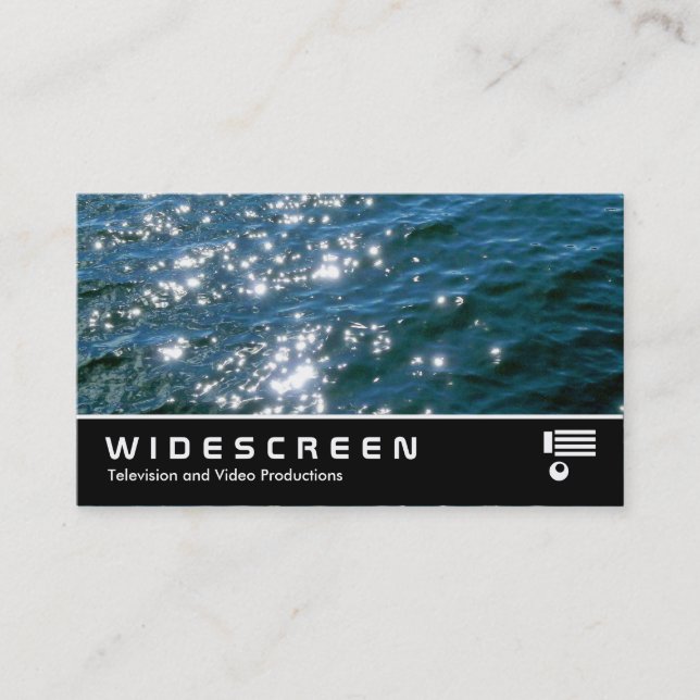 Widescreen 220 - mousserande Vatten Visitkort (Framsida)