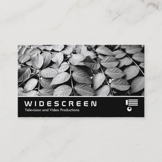 Widescreen 222 - Löv Visitkort (Framsida)