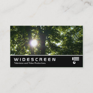 Widescreen 228 - Sol till och med träd Visitkort