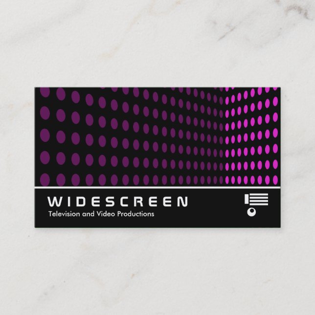 Widescreen 252 - Tonhörn - Magenta Visitkort (Framsida)