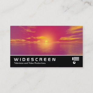 Widescreen 273 - Solnedgång Visitkort