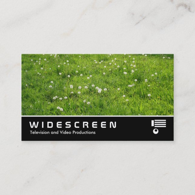 Widescreen 325 - Dandelion Meadow 01 Visitkort (Framsida)