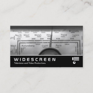 Widescreen 330 - Gamla brittiska radiouppringning Visitkort