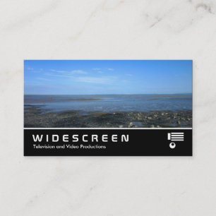 Widescreen 343 - Severn bred flodmynning på Visitkort